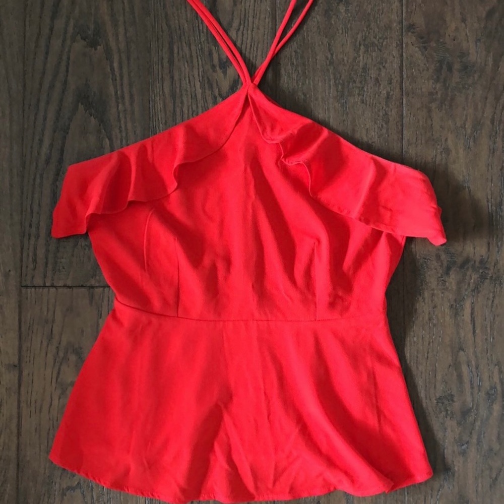 Red Halter Top
